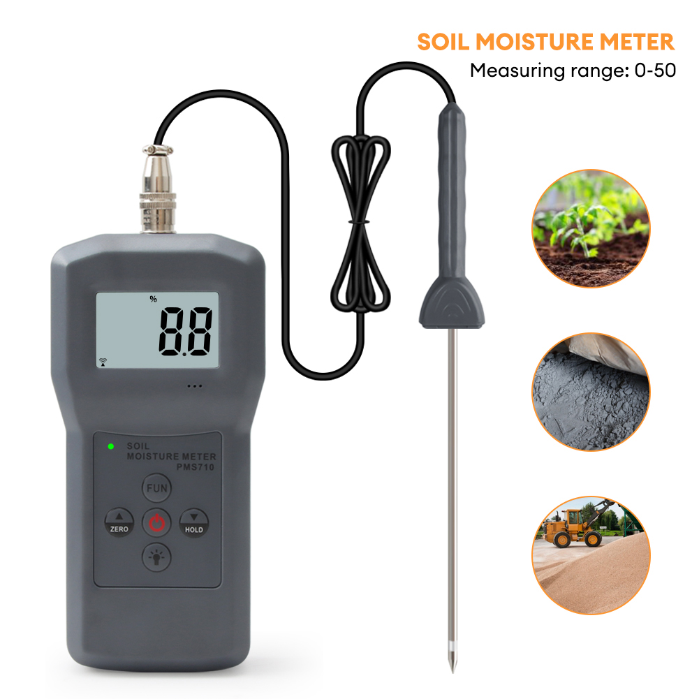 Moisture Meter Concrete Digital - Yieryi Portable Digital PMS710 Soil Moisture