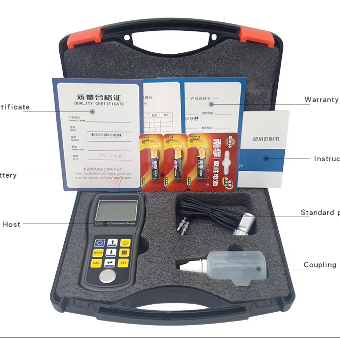 Ultrasonic Thickness Gauge Metal - 3Q CS100 Portable Ultrasonic Thickness Gauge